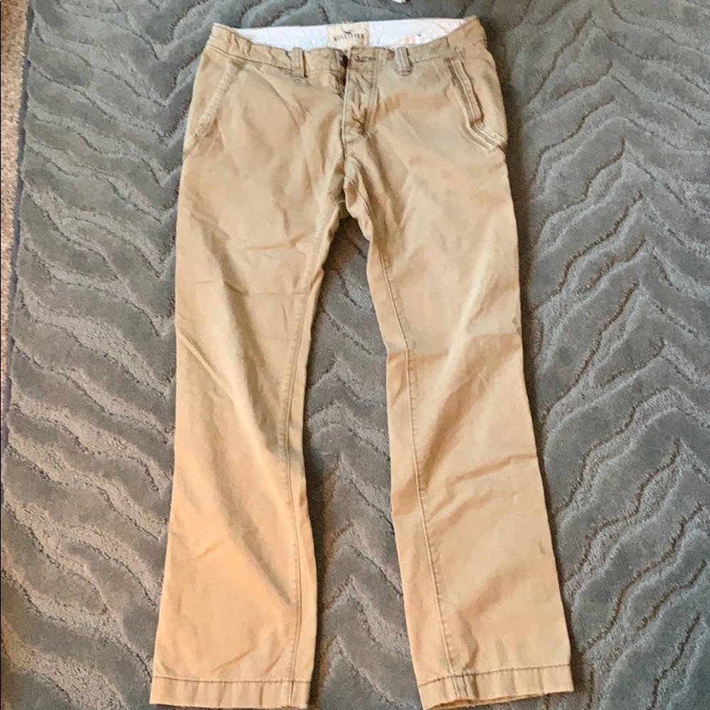 Hollister khaki chinos